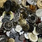 RARE LOT! 250 pc MIXED LOT of OLD-VINTAGE & NEW Buttons ALL TYPES & SIZES