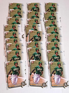 Henry Bolte 2022 1st Bowman Draft BD-121 Rookie RC A's Lot Of 25