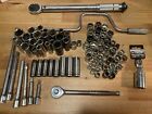 3/8” Socket Lot Torque Wrench Extensions And More Lots Of Brands