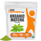 BulkSupplements Organic Matcha Green Tea Powder - Pure Vegan Unsweetened