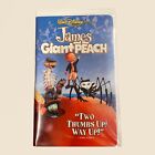 James and the Giant Peach (VHS, 1996) - Disney Movie