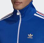 Sz S Adidas Originals Beckenbauer France Nations Track Top Jacket Royal Blue