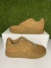 Size 9.5 - Nike Air Force 1 Low SP x Supreme Wheat 2021 DN1555-200 Mens Sneakers