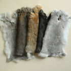 5pcs Genuine Rabbit Pelt Fur Skin Hides Tanned Real Bunny Leather For DIY Crafts