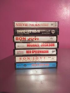 Lot Of 7 1980s Cassette Tapes