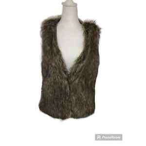 TCEC Faux Fur Women's Vest- Medium