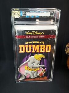 New ListingDumbo (VHS, 2001) Walt Disney's 60th Anniversary Edition IGS Graded (7.5-7.5)