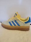 Adidas Gazelle Bold “Almost Blue/Yellow” IE0430 Women's Sneakers Size 8 NEW