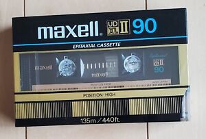 MAXELL UDXL II C90  Blank Audio Cassette Tape (Sealed) New!