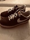 NIKE AIR FORCE 1 SUEDE BROWN MEN’S SIZE 11 SHOE