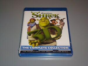 Shrek 3D The Complete Collection Blu ray Promo Bundle Animated Cartoon Family 4