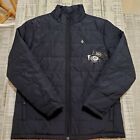 VOLCOM PUFF PUFF Puffer Jacket Medium Men Insulated Black Polyester Coat Quilted