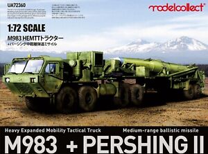 1/72 Modelcollect UA72360 USA M983 Hemtt Tractor With Pershing II Missile Erecto