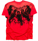 Affliction Men's T-shirt Sematary Crows Limited Item Haunted Mound