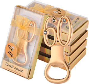 24PCS Gold 60Th Bottle Opener for 60Th Birthday Favors 60Th Gold Wedding Party G