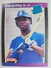 1989 Donruss Ken Griffey Jr Rated Rookie RC #33 Mariners I697