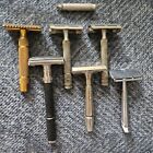 Collection Of Vintage Safety Razors And Blades