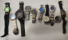 Lot Of 10 WATCHES - Azzaro, Casio, Ronica & more Untested - Box 3