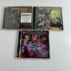 Necrophagia Holocausto De La Morte CD Season If The Dead CD 35 Years CD Lot Of 3