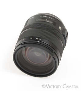 New ListingSigma Art 24-70mm f2.8 DG OS HSM 017 AF Zoom Lens for Nikon -Clean w/ Shade-