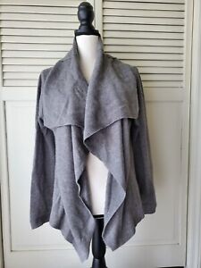 CAROLL 100% cashmere draped cardigan  estimated size L  sweater