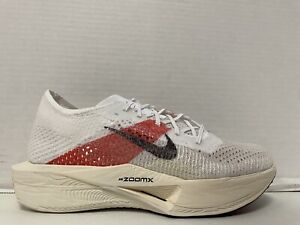 Nike ZoomX Vaporfly Next% 3 Eliud Kipchoge White Red FD6556-100 Men’s Size 10.5