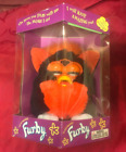 Vintage Furby TANGERINE Tart 1999 Orange And Black Tiger Hasbro  Sealed in Box