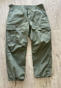 Vtg 60s Jungle Pants poplin Military US Army Vietnam Era