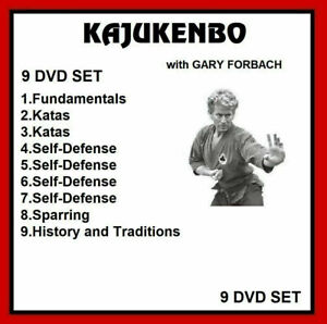 KAJUKENBO 9 dvd set training instructional series karate kenpo judo