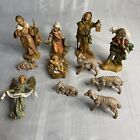 Vintage Lot Of 12 Fontanini Depose Italy 5 inch scale Figure Set 1983 1991 1992