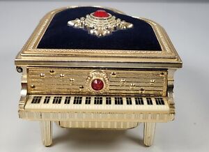 New ListingWind Up Music Box Of Love Jewelry/Trinket Box/Piano