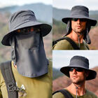 Bucket Hat Cap Fishing Boonie Wide Brim Visor Sun Safari Summer Men Camping USA