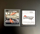 Pokemon White & Platinum set of 2 Nintendo DS Japanese game Cartridge only