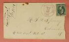 DR WHO 1881 DPO 1869-1882 HOOKERS STATION OH OHIO FANCY CANCEL STAR 113172