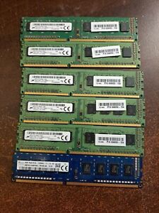 4GB PC3 DDR3 RAM Desktop Memory - Unbranded - Sold Per Each