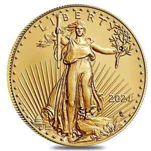 2024 1/2 oz Gold American Eagle $25 Coin BU