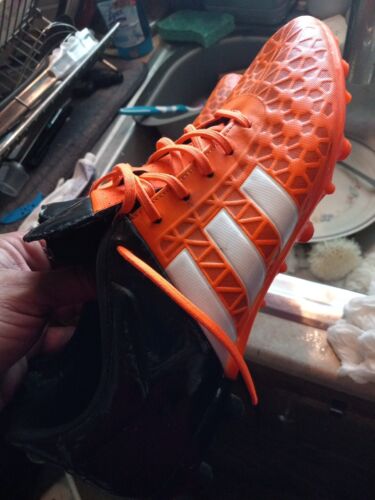 Adidas Ace 15.3 FG Soccer Cleats Orange Black - Size Men's 11