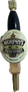Murphy’s Irish Stout 10.25” Black Gold Beer Tap Handle Knob Man Cave Decoration