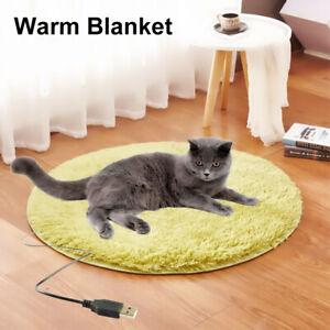 Pets Mat Dog Cat Electric Heating Pad Cushion Blanket Winter Warmer Sleeping Bed