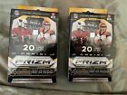2020 Prizm Football Hanger Box Red Ice 20 Cards Per Box  Factory Sealed lot of 2