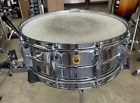 Vintage Ludwig 1967 Super Sensitive Snare Drum Cat. 410 Keystone Badge 14 x 5
