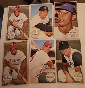 New ListingLot Of Six 1964 Topps Giants On  Excellent Condition. Callison Plus