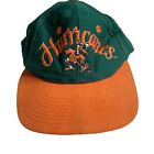 New ListingVintage Miami Hurricanes Snapback Cap Hat Signature Embroidered