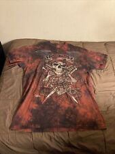 The Mountain Graphic Pirate Skull Dead Men Tell No Tales T-Shirt Size 2XL 2009