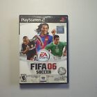 FIFA Soccer 2006 PS2 PlayStation 2 Complete in Box w/ Manual CIB