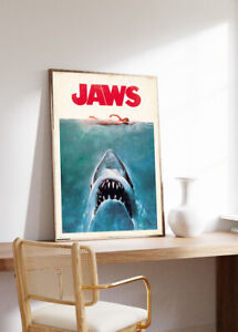 Jaws Movie Vintage Poster