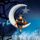Bethany Lowe Designs: Halloween; Little Fraya Witch on Moon, Item# TD1210