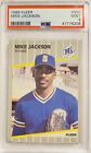 1989 Fleer MIKE JACKSON #550 PSA 9 (MINT) POP. 1 Seattle Mariners