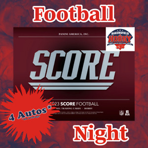 🔥Houston Texans - 2023 Score Football- 1 Hobby Box Break