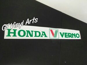 Windshield Banners Cars Stickers Decals JDM Verno for/fit Honda Civic Accord
